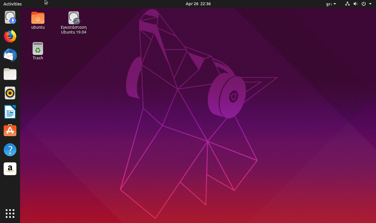 Ubuntu 19.04 live