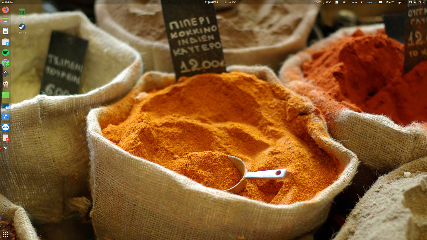 Spices in Athens wallpaper 