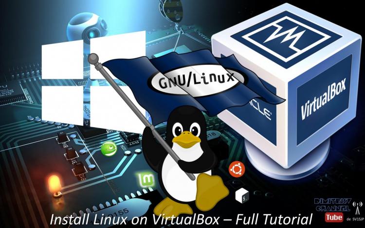 Install Linux on VirtualBox