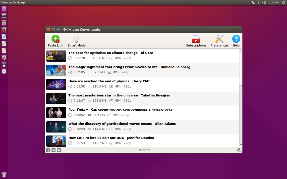 4K video downloader Linux
