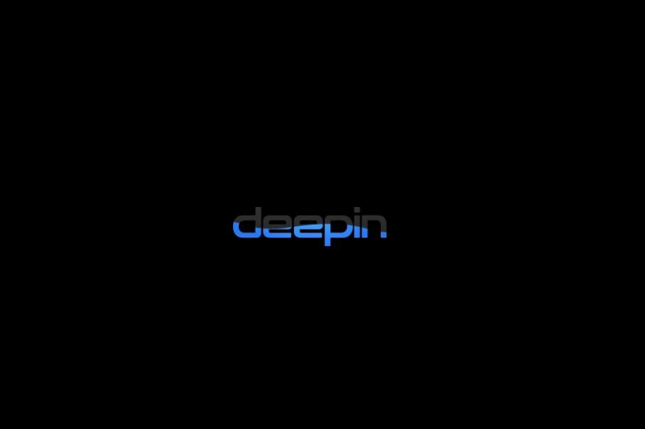 deepin - το logo στο boot