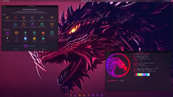 Το Garuda KDE Dr460nized είναι η πιο cool διανομή Linux