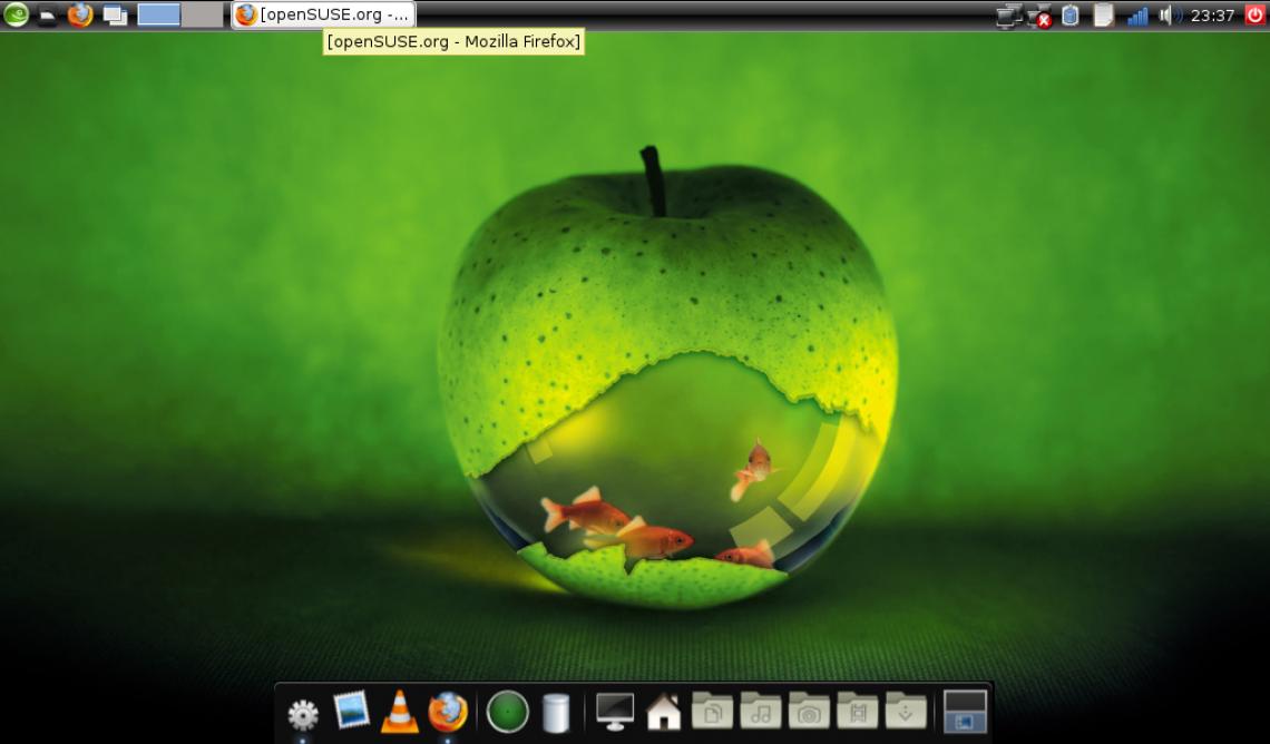 openSUSE 12.2 LXDE